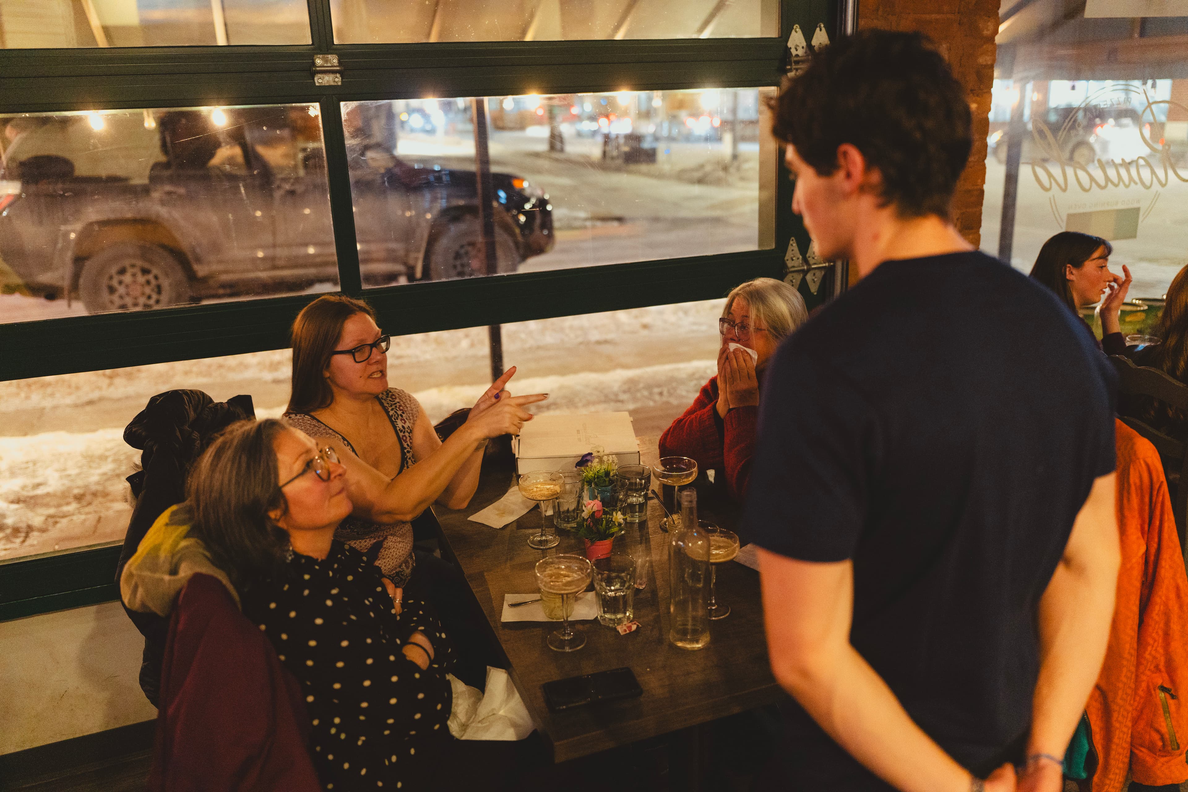 Guests connecting during an Ottawa social event